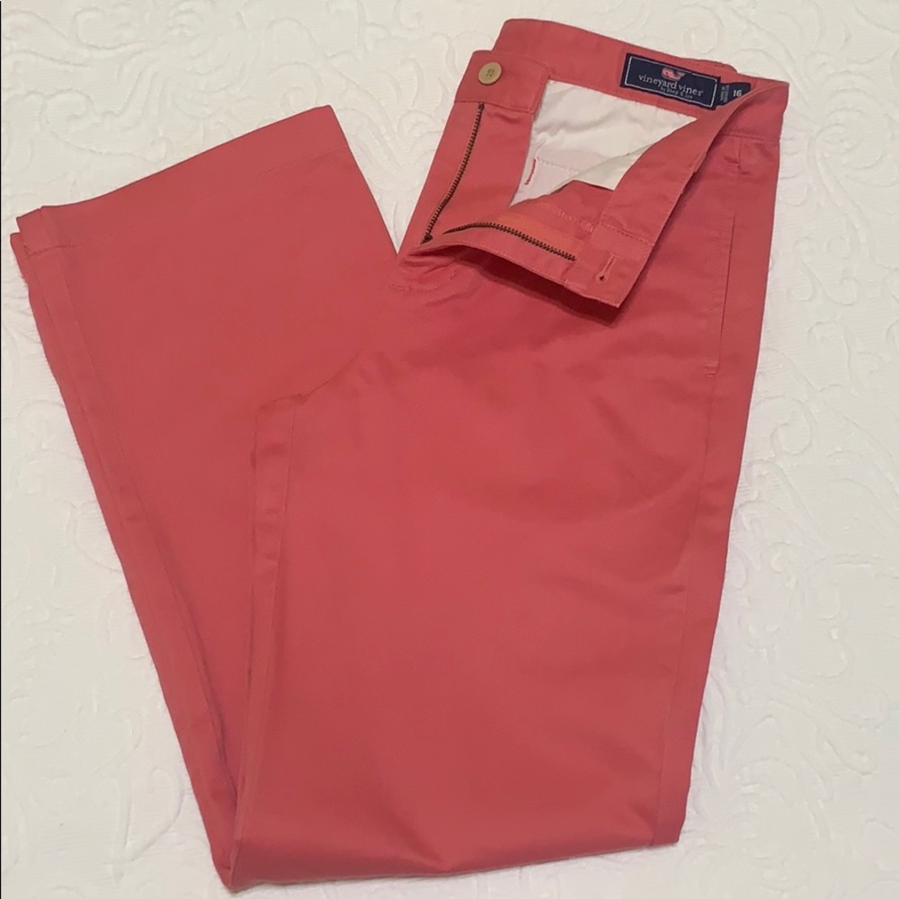 Vineyard Vines Boys Lobster Reef Khaki Pants 16